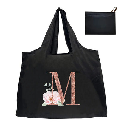 Shopping Bag Tote Bag Foldle Grocery Organizer Reusable Handbags Shoulder Bags Convenient Large-Capacity Large Tote For Fashion