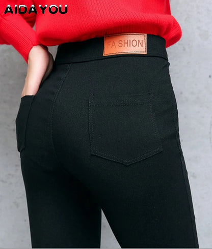 Women Stretchy Skinny Pants for Short Petite Pull-On Casual Ease Comfort Tummy Control 3XS XXS  2XL 3XL Plus Black Stretch Pants