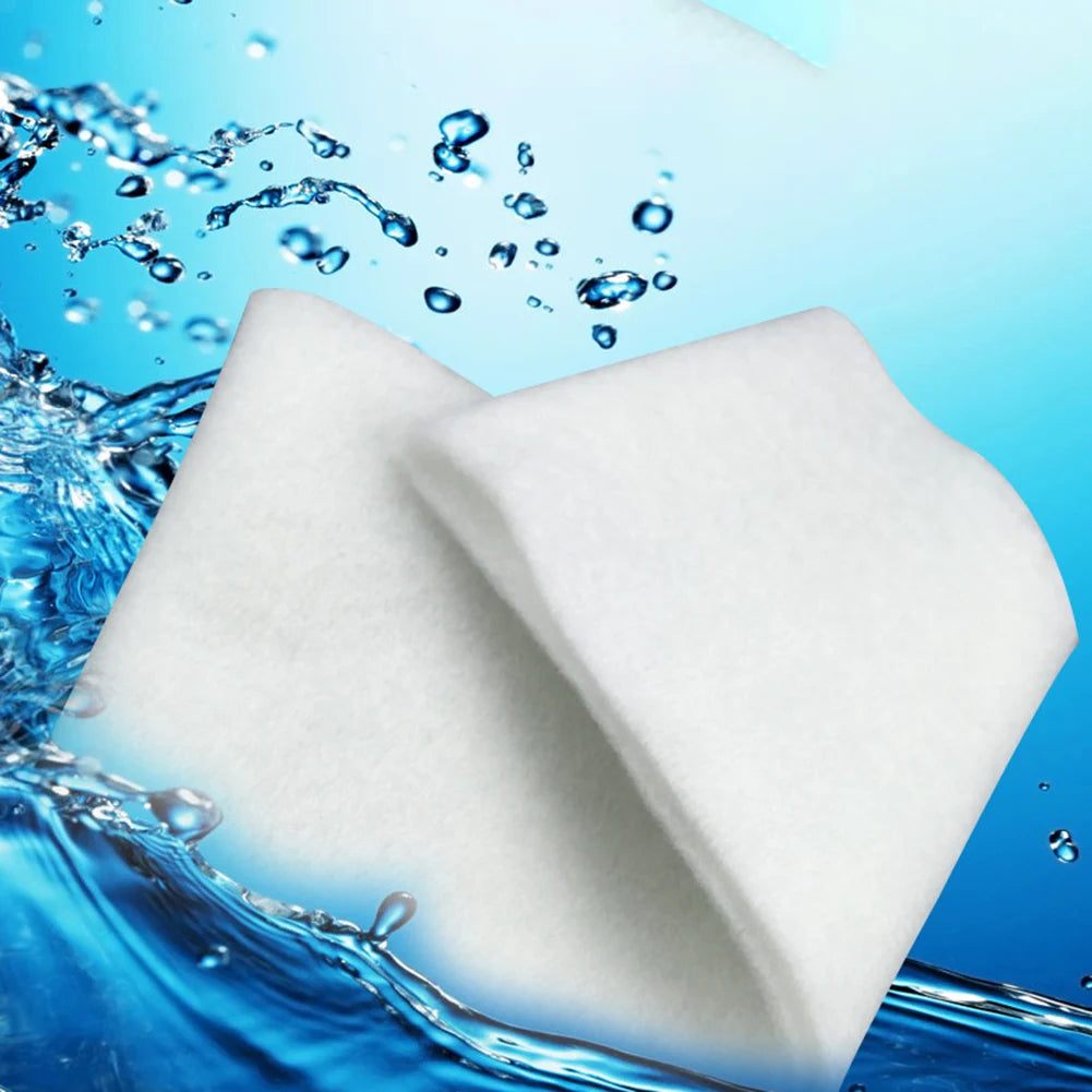 1pc Aquarium Filter Filter Mat 120cmx30cmx0.5cm Biological Filter Blanket Filter Mat Cotton Fish Tank Aquatic Plants