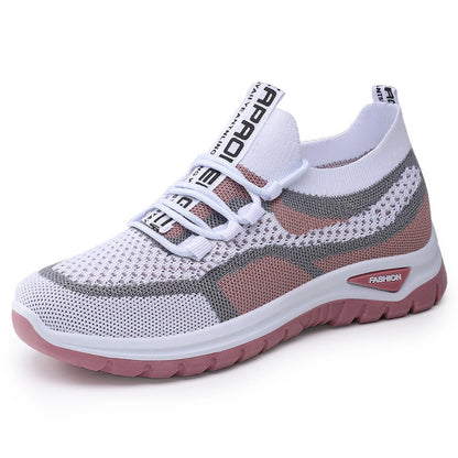 Women Sneakers 2025 New Spring Autumn Brand Luxury Vulcanize Shoes Casual Footwear Zapatillas Mujer Light Flat Breathable Shoes