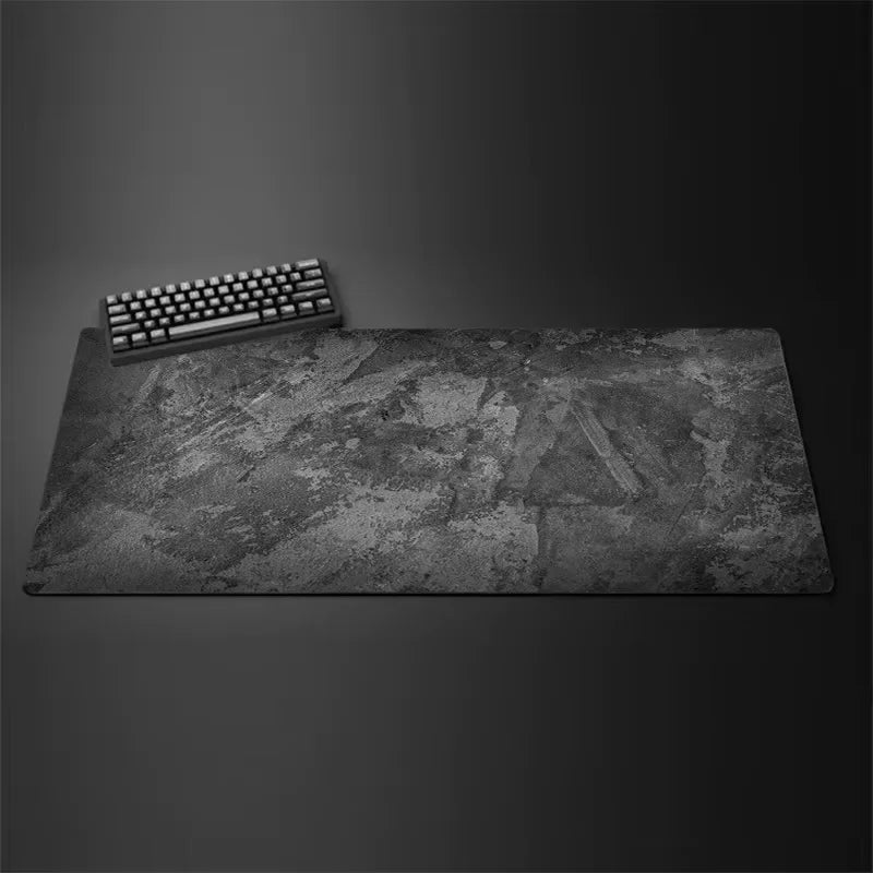 Gray Mouse Pad Large/Small Overlocked Mousepad XXL Desktop Keyboard Table Pad Gray Series Game Desk Mat Computer Accessories