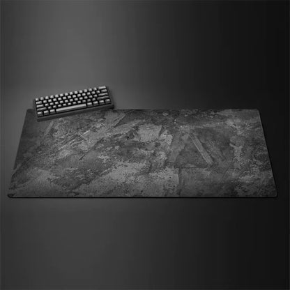 Gray Mouse Pad Large/Small Overlocked Mousepad XXL Desktop Keyboard Table Pad Gray Series Game Desk Mat Computer Accessories