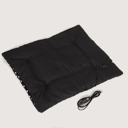 Pet Heating Pad Electric Blanket Dog And Cat Bed Mat Warming USB Blanket Washable Pad Warmer Soft Plush Winter Cat Puppy