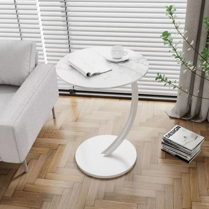 Coffee table small table removable sofa side table living room minimalist round table bedside table side table shelf minimalist