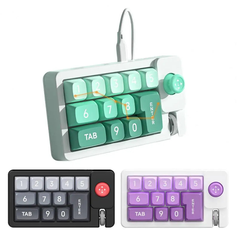 Dual Switch Gaming Keyboard Rgb Gaming Keyboard with Hot-swappable Mechanical Programmable Macros Joystick Ideal for Gamers