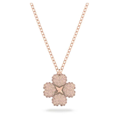 2026 New Trend Fine Jewelry Set Original Charm Luxury Lucky Grass Crystal Fashion Necklace Ring Earrings Romantic Gift for Women