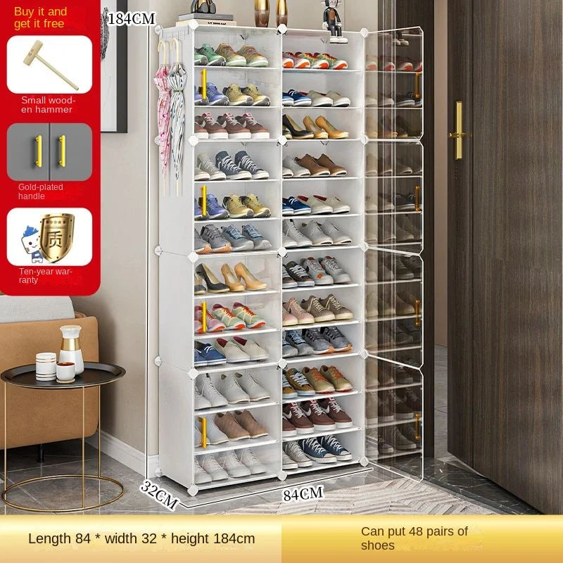 Modern Home Hallway Furniture Shoe Rack Cabinet For Living Room Storage Organizer Shelf Shoes Women's Sandals Cupboard Shoerack