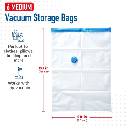 Vacuum Storage Bags Electric Pump Vacuum Seal Space Saver Bags Clothing Vaccum Bag Vacuum Compression Space Saving Storage Bag