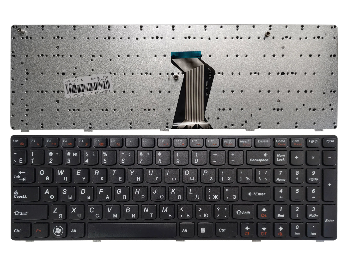 NEW For Lenovo G560 G565 G560A G565A G560E G560L for IBM LENOVO Ideapad G780 G780A G770 G770A Russian/RU laptop keyboard balck