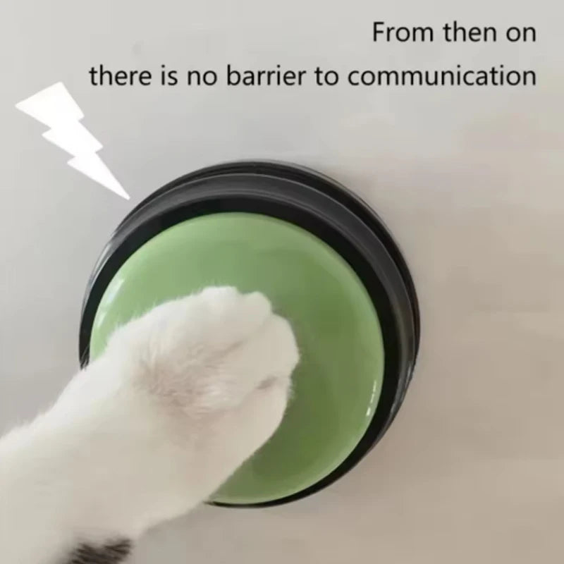 Dog Toys Funny Dog Recordable Pet Toys Talking Pet Starters Pet Speaking Buttons Portable Cute Pet Supplies