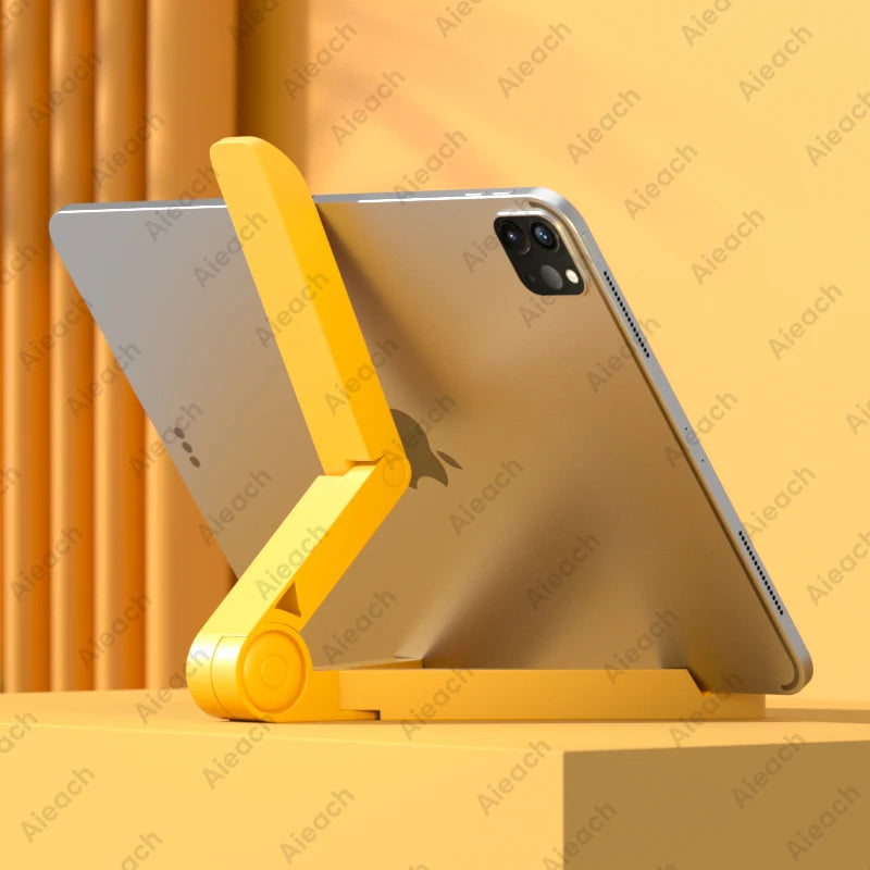 Portable Monitor Stand & Tablet Stand Holder Adjustable, Foldable, For 7 to 12 Inches Most Tablets, Kindle Fire and Smart Phones