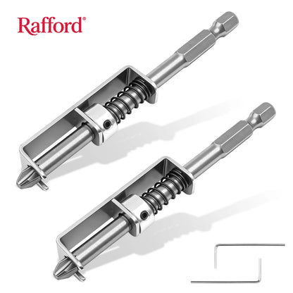 Rafford Screw holder drill bit Phillips anti-drop screwdriver bit fixing clamp set suitable for electric drills, DIY repair.