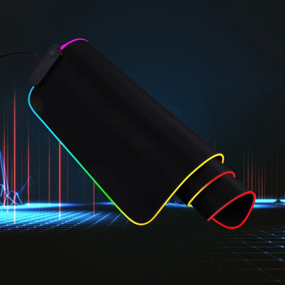 S_stalker 2 Mouse Pad RGB 3 mm Mouse Pad Rubber Mouse Pad LED Lamp Cute Desk Mat Anime Carpet  Desk Led Mouse Pad Mouse Pad Gran