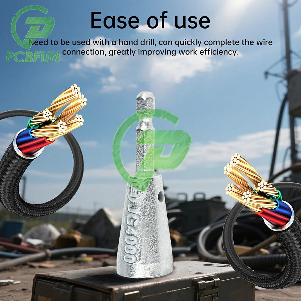 Wire Twisting Tools Quickly Twister Electrician Artifact for Power Drill Drivers Twisted Connector Cable Device Dedicated Tools