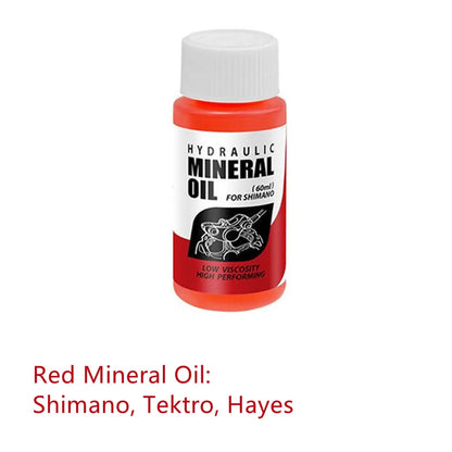 Bicycle Brake Mineral Oil Compatible with Shimano SRAM Avid Magura Hydraulic Brake Systems