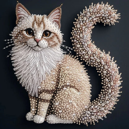 Cat three-dimensional decorative painting, suitable for wall decoration