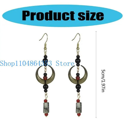 652F Elegant Earrings Traditional Charm Earrings Stylish Earrings Suitable for Parties Festivals and Unique Statements
