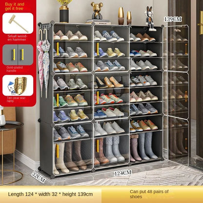 Modern Home Hallway Furniture Shoe Rack Cabinet For Living Room Storage Organizer Shelf Shoes Women's Sandals Cupboard Shoerack
