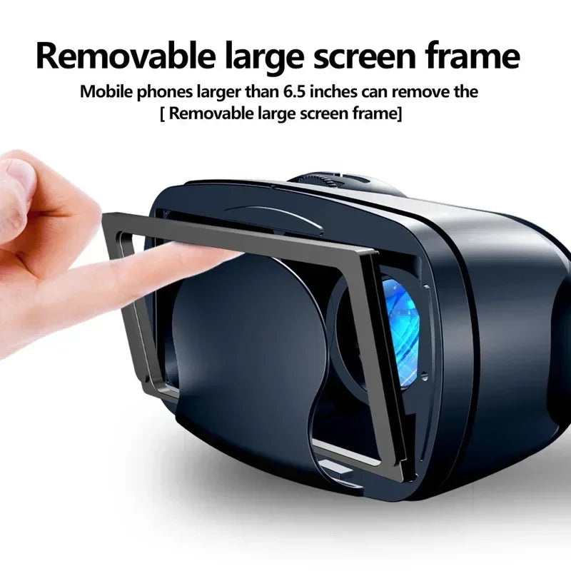 VRG Pro VR Glasses Virtual Reality Headset Devices Viar 3D Goggles AR Glasses Smart Lenses For  5-7'Smartphone Cell Phone