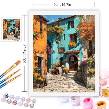 Painting by numbers Landscape Handpainted Art 40x50cm DIY Paint by numbers Adults crafts Number painting Home decor