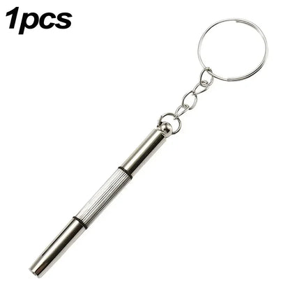 1/2/10pcs Mini Hand Glasses Screwdrivers 3-in-1 Spectacle Repair Kits Multifunction Sunglass Watch Glasses Screwdriver Set with
