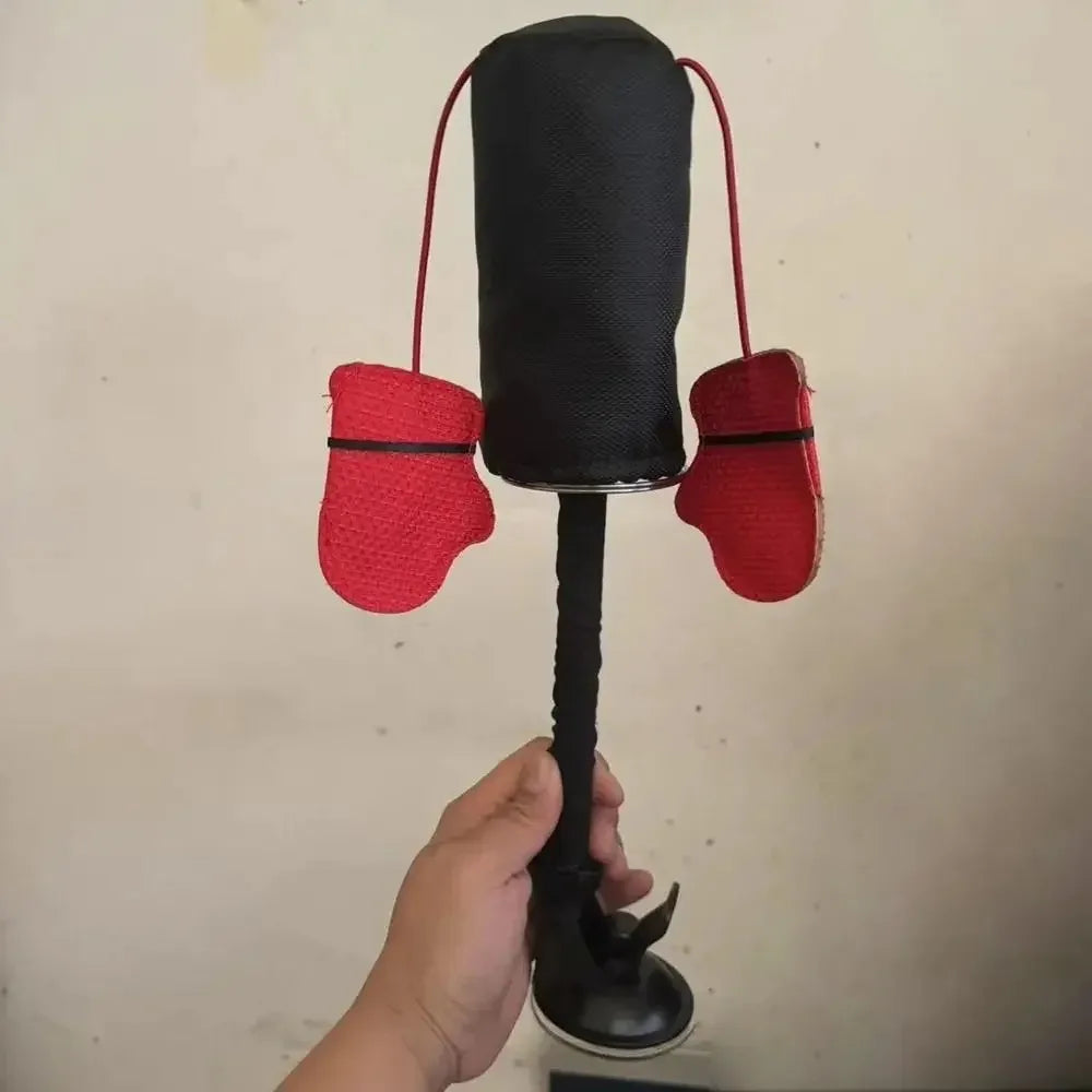 Interactive Cat Boxing Toy Durable Self-Standing Cat Punching Bag Stress Relief Scratch Trainer Play Gym for Kittens