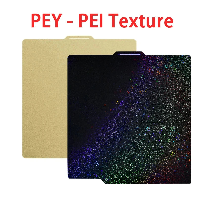 For Bambu lab P2S X1 P1S Carbon Build Plate A1 PEI Sheet Textured Double Sided PEO PET Bed For  Bambulab P1S P1P X1C Build Plate