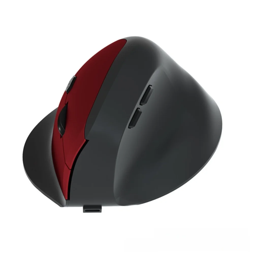 800/1200/1600DPI 2.4G Ergonomic Optical Mouse 6 Mute Buttons Comfortable Gaming Mice ABS Vertical Mouse Gaming Mice Office