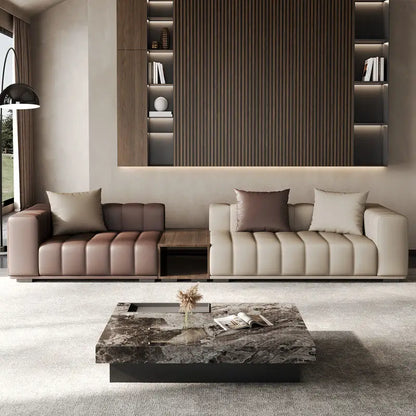 Modern Boneless Living Room Sofas Corner Curved Woonkamerbanken Furniture Home European Designer Living Room Sofas Narrow Dark