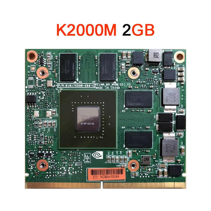 Quadro K610M K1000M K1100M K2000M K2100M K3000M K3100M K4000M K4100M K5000M K5100M Video Card For iMac A1311 A1312 2010 2011