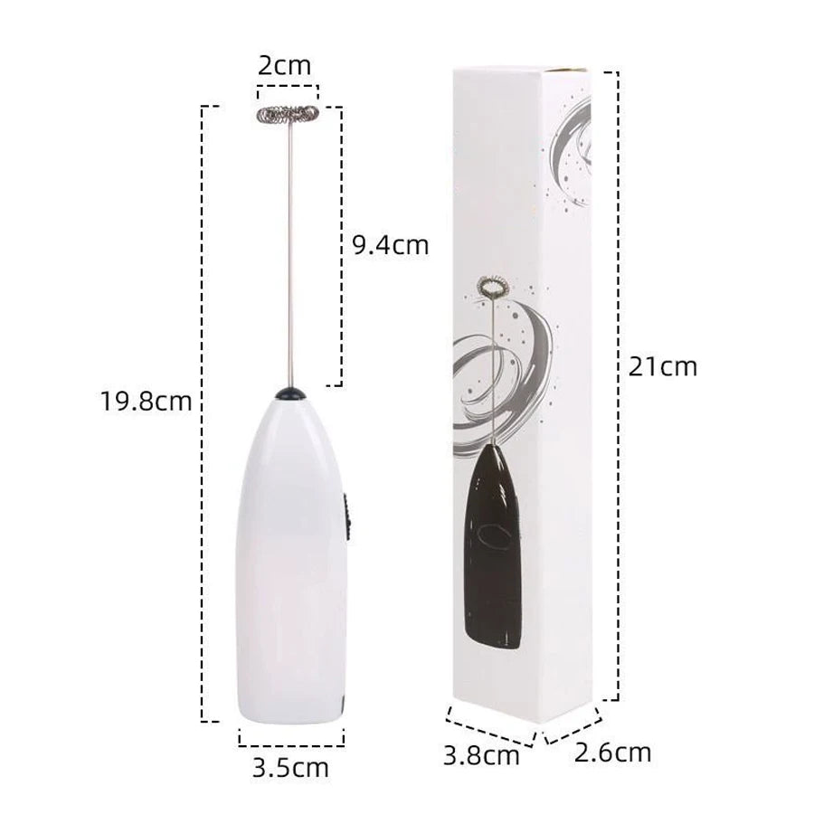 1 X Mini Electric Kitchen Blender, Milk Frother, Can Be Used for Mixing Coffee, Custard Shakes, Blender, Coffee Blender