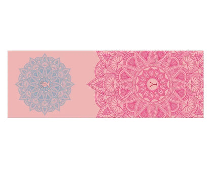 Hot Yoga Mat Towel 185*63cm Printed Yoga Towel Non Slip Fitness Workout Mat Cover for Pilates Gym Yoga Blankets