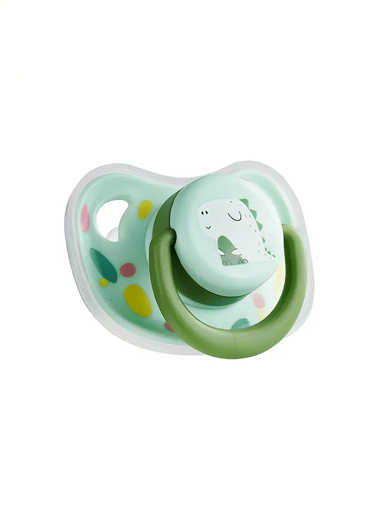1 pet silicone pacifier, pet pacifier, chewing toy, food grade silicone pet supplies