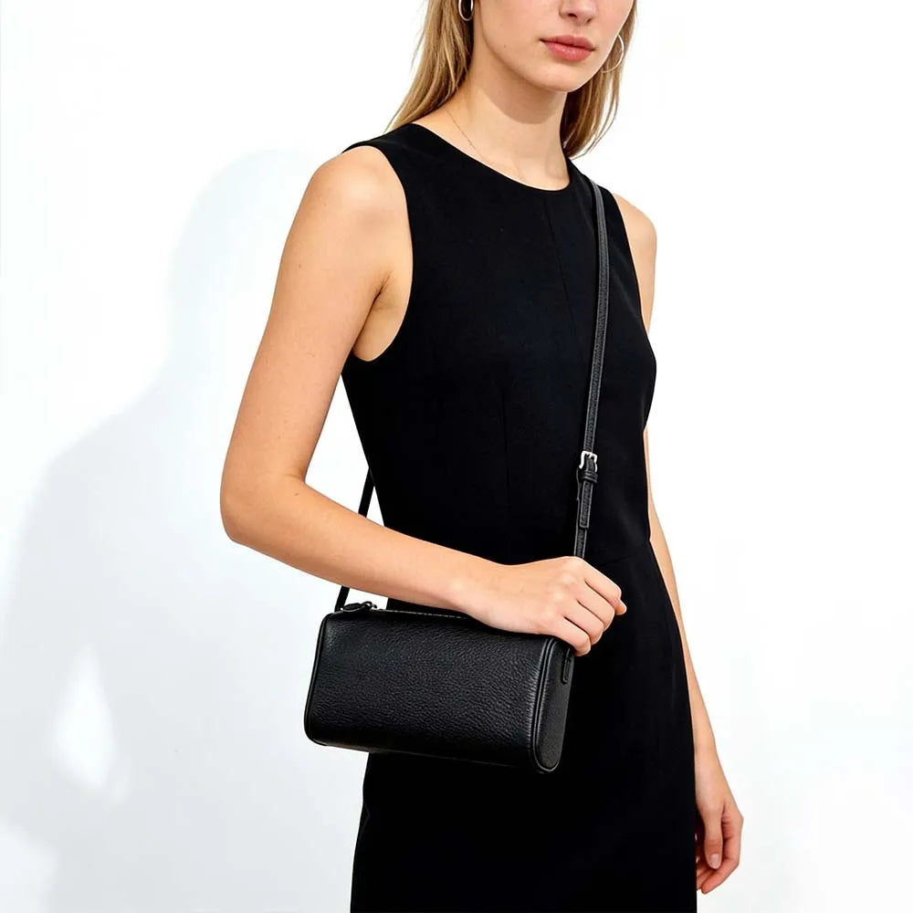 2026 Luxury Brand Design Handbags Lunch Bags Women Genuine Leather Elegant Underarm Bag Fashion Mini Small Shoulder Bags Ladies