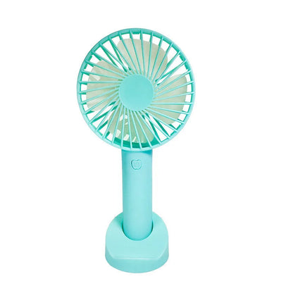 Portable Fan Mini Handheld Fan Portable USB Rechargeable Handheld Fan Summer Cute Cartoon Outdoor Adventures Cooling Comfort