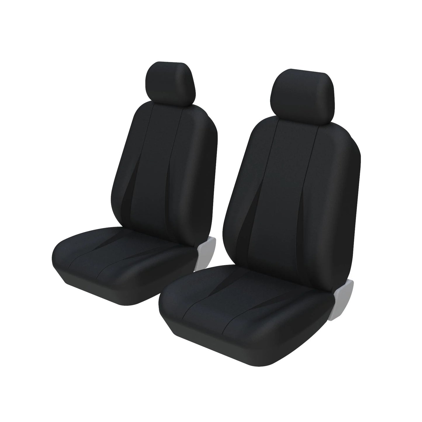 AUTOYOUTH Unique Flat Cloth Car Seat Cover ( Detachable Headrests and Solid Bench) Interior Accessories Universal Car Seat Cover