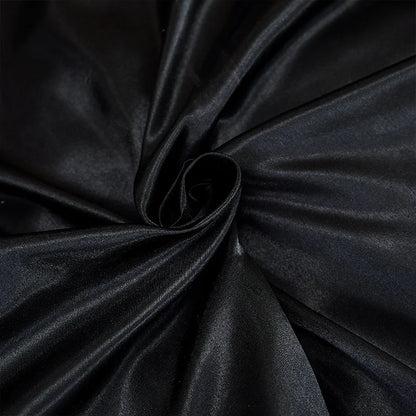 1pc Plain Satin Solid Color Bed Sheets, Flat Sheets for Bedroom, Bedding Does Not Include Pillowcase