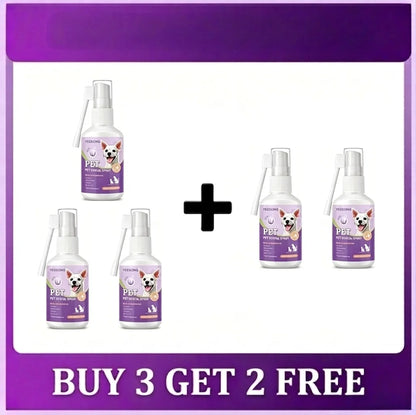 50ml Pet Oral Care Spray Dogs Cats Teeth Cleaning Fresh Breath Daily Dental Care Pet Supplies