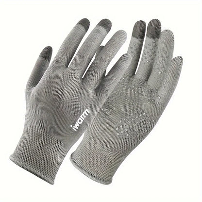 Fitness Gloves, Sports Gloves, Sunscreen Gloves, Outdoor Non-slip Cycling Gloves, Non-slip Touchscreen Gloves
