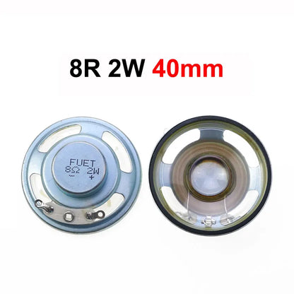 1PCS 0.2W 0.5W 1W 2W 4R 8R 32R 8 Ohm Ultra-thin Horn Speaker Diameter 23mm 29mm 30mm 36mm 40mm 45mm 50mm 56mm 57mm Loudspeaker
