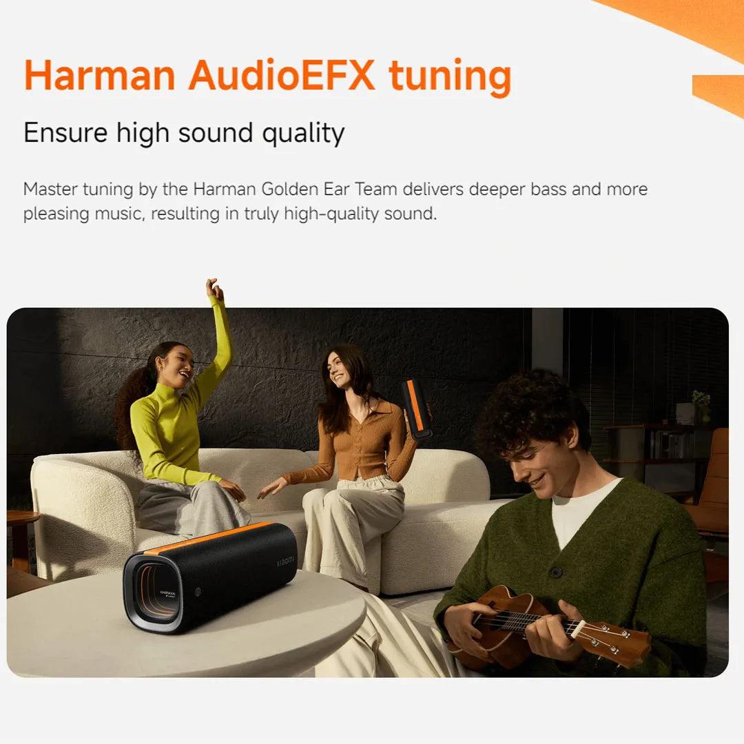 Xiaomi Sound Party 50W Powerful Sound Quality Harman AudioEFX TWS mode 26h Playtime Supports PD Fast Charging ＆ Reverse chargin
