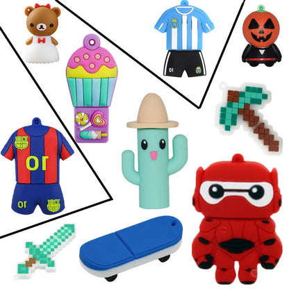 usb flash drive 128GB U disk cartoon cute 4GB 8GB 16GB animal black Cat pendrive 32GB 64GB memory stick creative gift