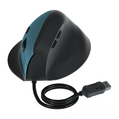 800/1200/1600DPI 2.4G Ergonomic Optical Mouse 6 Mute Buttons Comfortable Gaming Mice ABS Vertical Mouse Gaming Mice Office