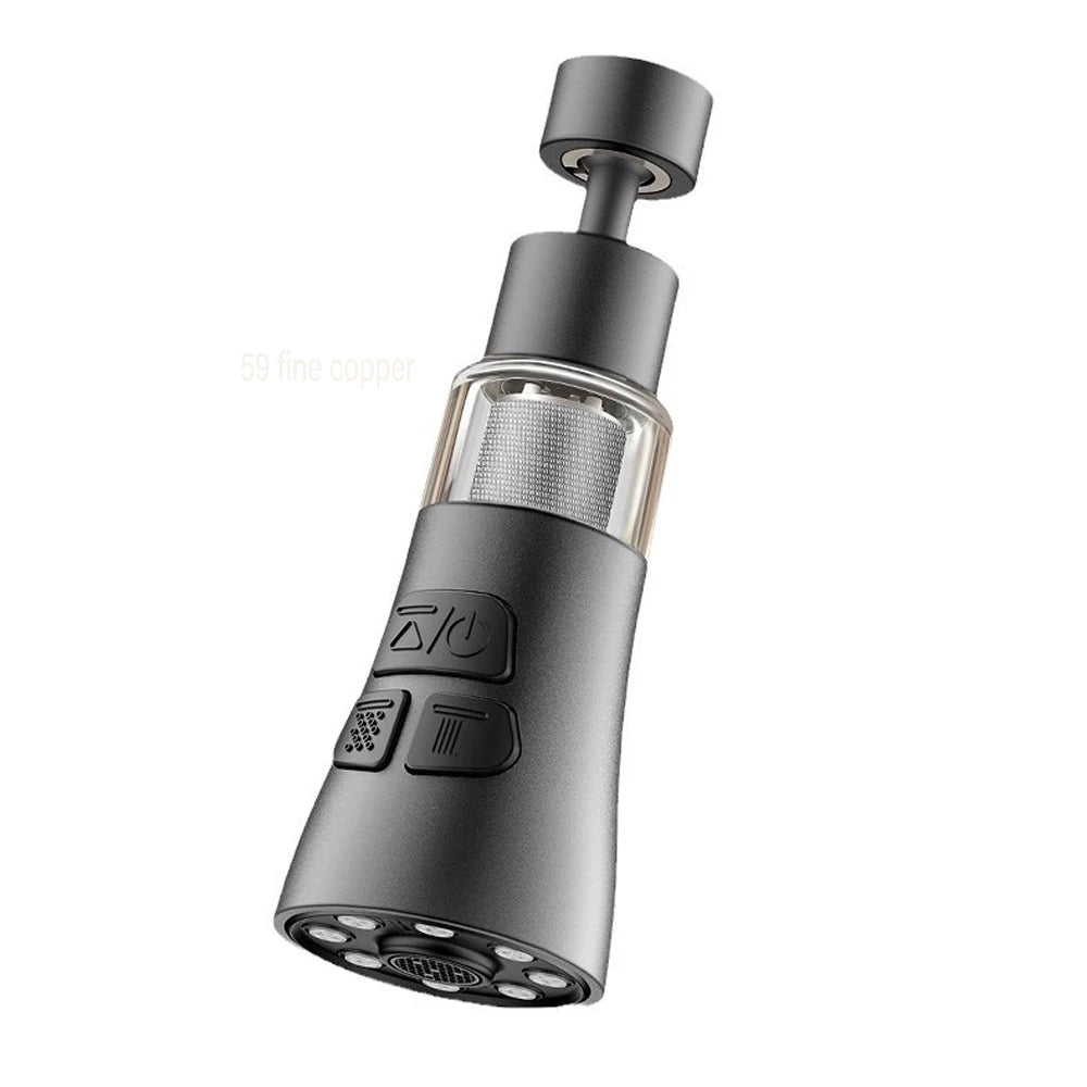 Kitchen Faucet Extender With Filter Function Universal 360° Rotate Aerator Splash Filter Washbasin Faucet Bubbler Nozzle Aerator