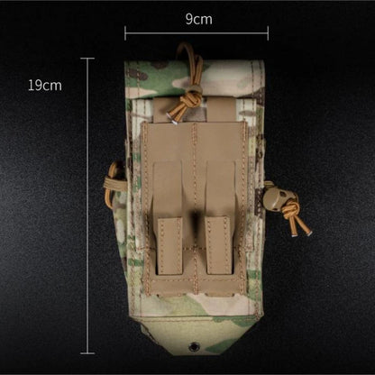 Tactical 556 762 MBITR Radio Molle Pouch Airsoft Equipments Hook Attachment Storage Water Bottle Pistol Accessories