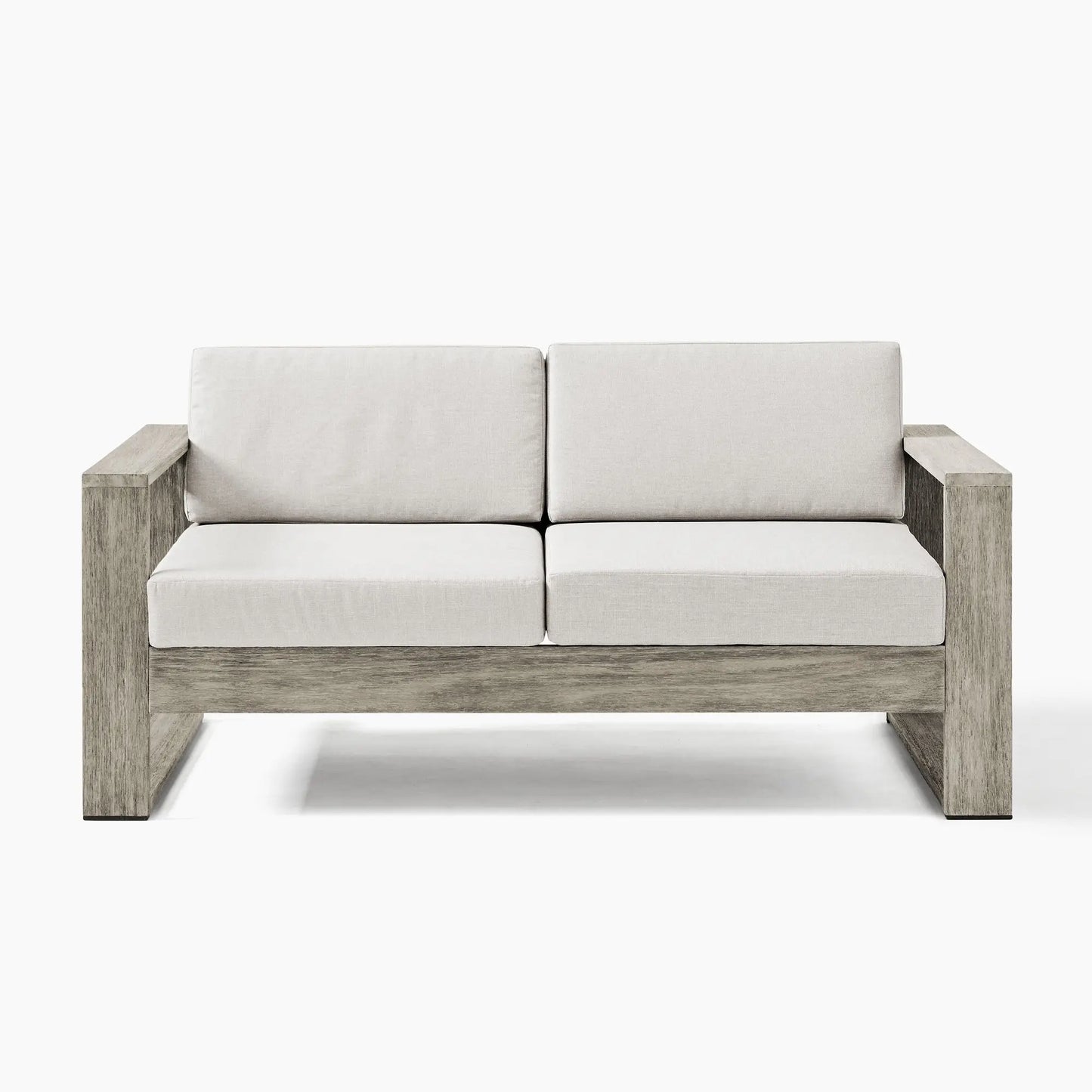Modern Design Garden Sofa Set for Outdoor Patio Courtyard Leisure Teak Wooden Furniture for Home Hotel Villa Park Apartment
