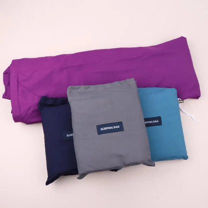 115*210CM Lightweight Sleeping Bag Liner Sleeping Sack Outdoor Camping Hotel Travel Sheet Camping Mat Camping Equipment