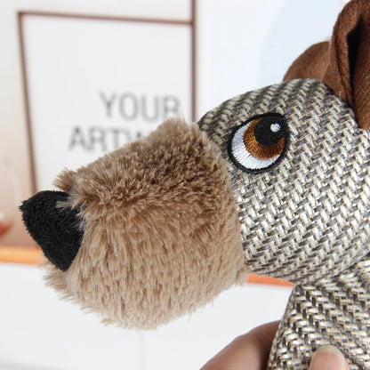 Pet supplies: dog toys for chewing, making sounds, and relieving boredom, arched plush toys, plush toy factory in stock