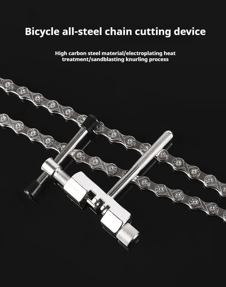 Mountain Bike Chain Cutter Chain Unloader With Nickel Plated Top Pin All Steel Chain Remover Road Bike Chain Removal Tool