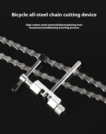 Mountain Bike Chain Cutter Chain Unloader With Nickel Plated Top Pin All Steel Chain Remover Road Bike Chain Removal Tool